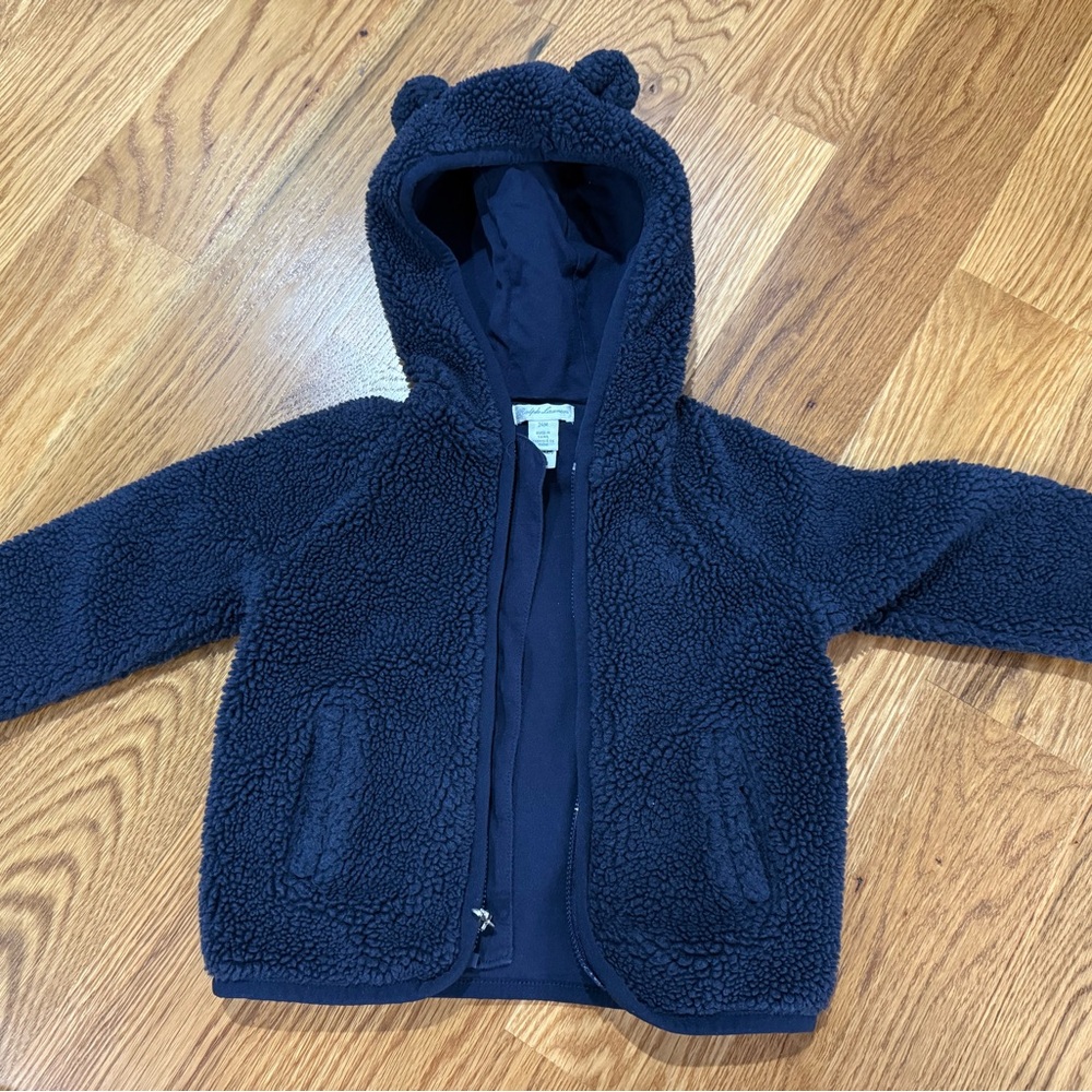 Ralph Lauren Fleece Navy Kids Jacket